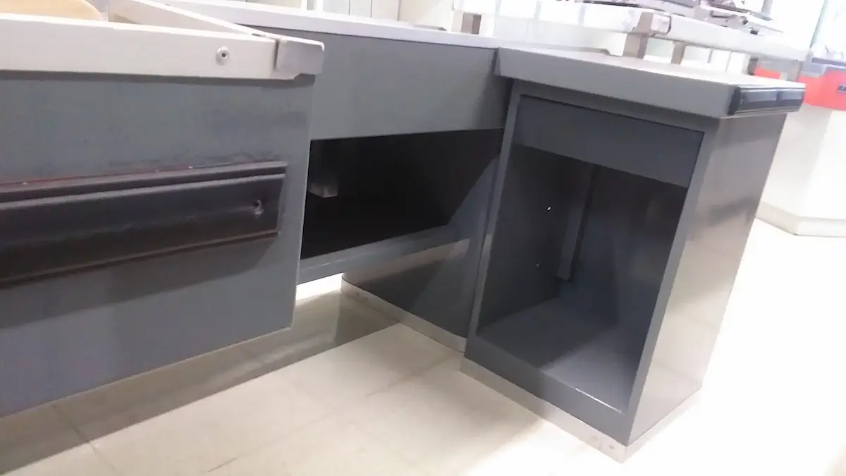 Mueble Caja 2000mm en "L" Gris - Imagen 2