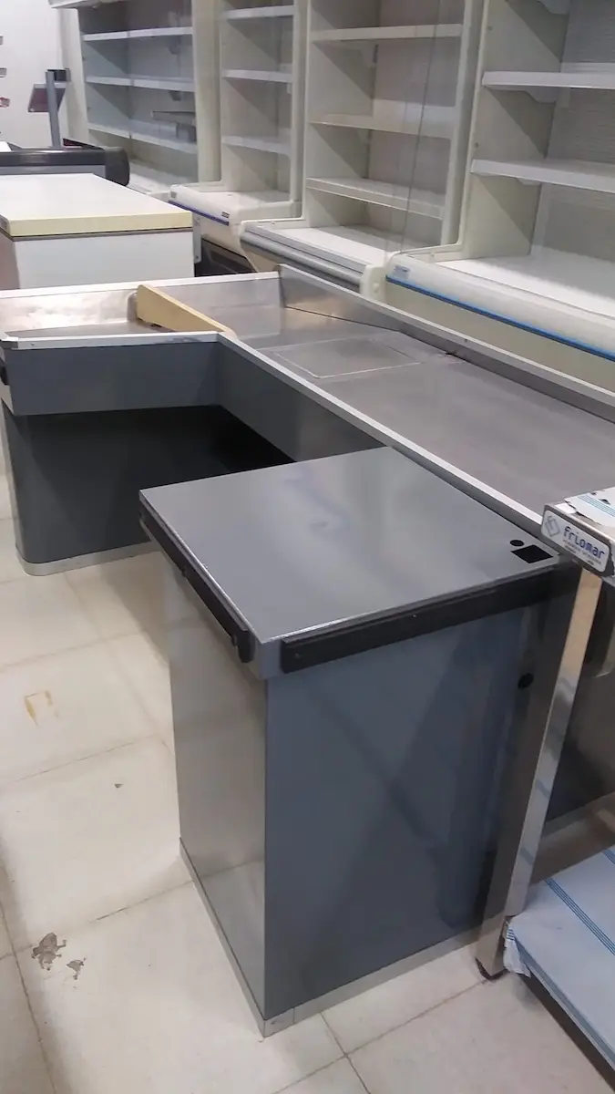 Mueble Caja 2000mm en "L" Gris - Imagen 4