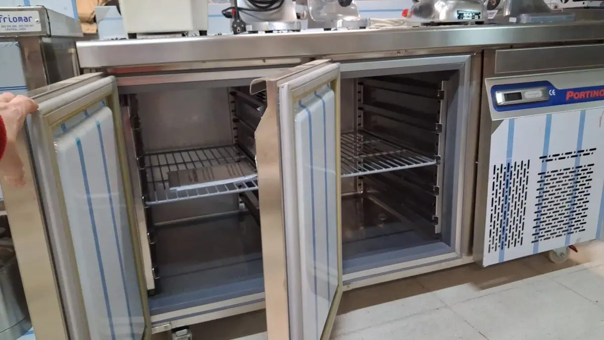 Bajo Mostrador 1400 x 700 x 850 mm Congelación PORTINOX - Imagen 2