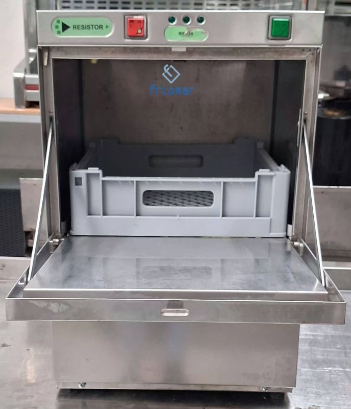 Lavavasos industrial Resistor RS35 con cesta 35x35 cm